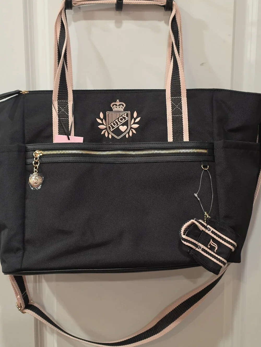 Juicy Couture Juicy Prep School Weekender Bag- Liquorice